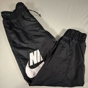 Nike Black Sweatpants with White Logo